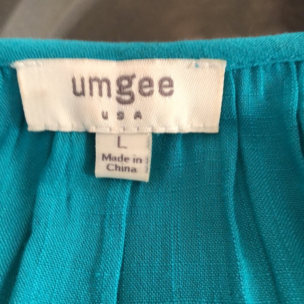 Umgee mini dress or tunic top size L. Ptp 23” length 33” - Picture 6 of 7